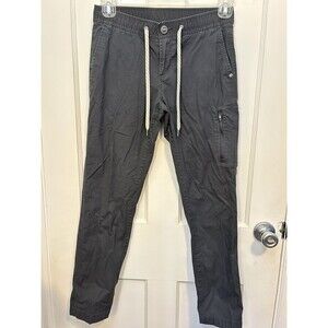 Vuori The Rise Shine Ripstop Casual Pants Womens Small Drawstring VW401 Cotton